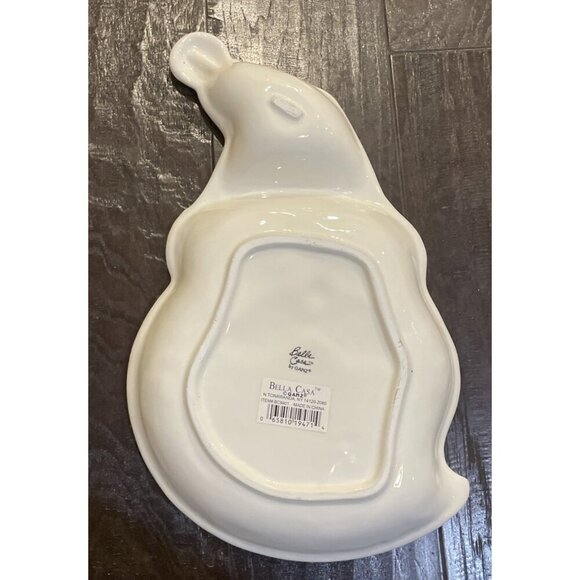 Ganz Bella Casa Christmas Holiday Santa Clause Serving Plate Tray Platter - Picture 2 of 4